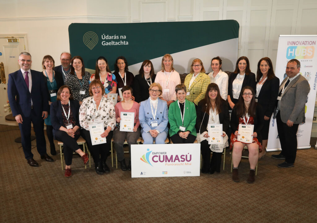 Údarás na Gaeltachta and EMPOWER partner to launch a wider Cumasú programme following on successful pilot in 2023, focusing on female entrepreneurs