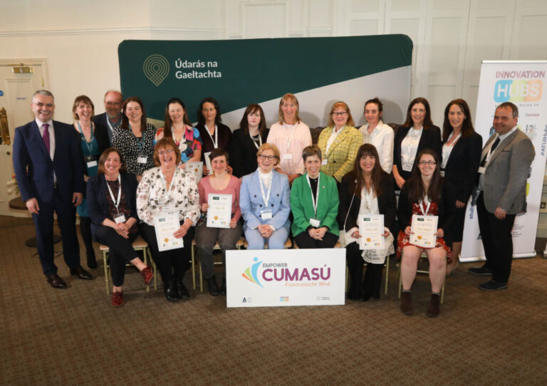 A NEW GENERATION OF FEMALE ENTREPRENEURS FROM THE GAELTACHT OF GALWAY AND MAYO, AS THE CUMASÚ ENTREPRENEURSHIP COURSE CONCLUDES